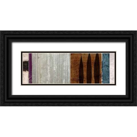 Aloe Garden II Black Ornate Wood Framed Art Print with Double Matting by NOAH