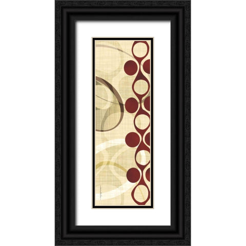 Avant-Garde I Black Ornate Wood Framed Art Print with Double Matting by Ahava