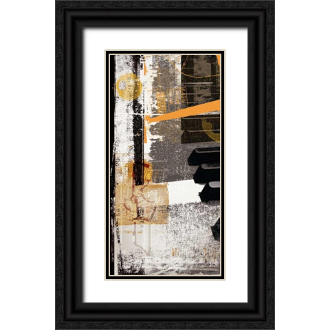 Notes Black Ornate Wood Framed Art Print with Double Matting by NOAH