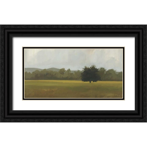 Silent One Black Ornate Wood Framed Art Print with Double Matting by Lightell, Megan