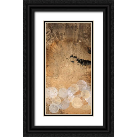 Pearl Essence I Black Ornate Wood Framed Art Print with Double Matting by Li-Leger, Noah