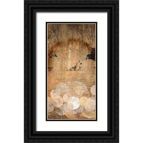Pearl Essence III Black Ornate Wood Framed Art Print with Double Matting by Li-Leger, Noah