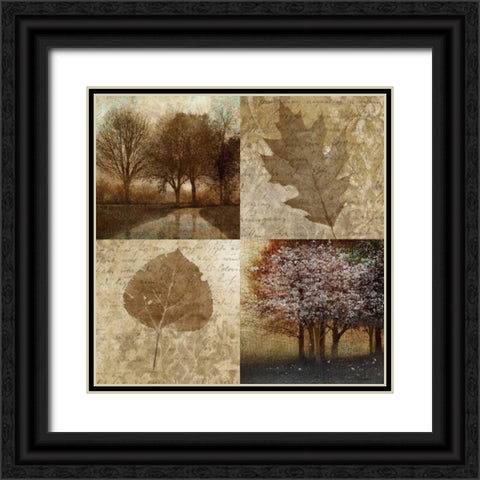 Arcadian Grove II Black Ornate Wood Framed Art Print with Double Matting by Mallett, Keith