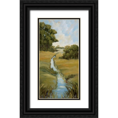 Mornings First Light I Black Ornate Wood Framed Art Print with Double Matting by Baynes, Maija