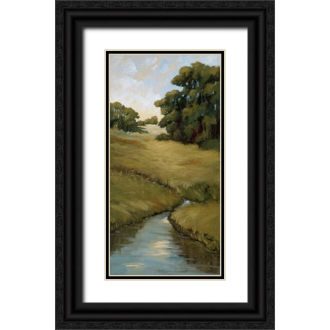 Mornings First Light II Black Ornate Wood Framed Art Print with Double Matting by Baynes, Maija