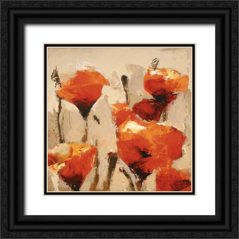 In Sync Black Ornate Wood Framed Art Print with Double Matting by Colbert , Peter