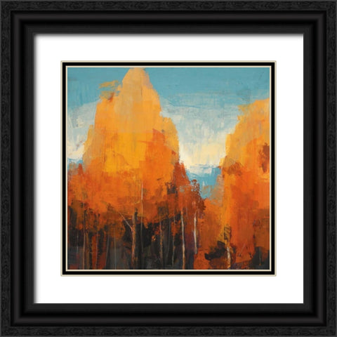 The Maples I Black Ornate Wood Framed Art Print with Double Matting by Colbert , Peter