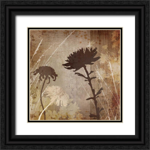 Algarve Silhouettes II Black Ornate Wood Framed Art Print with Double Matting by Venter, Tandi