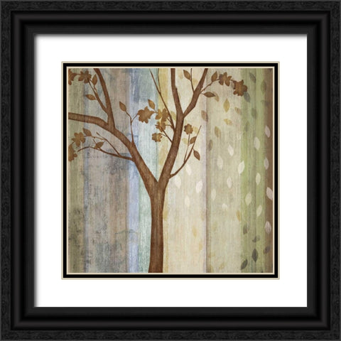 Changing Seasons II Black Ornate Wood Framed Art Print with Double Matting by Venter, Tandi