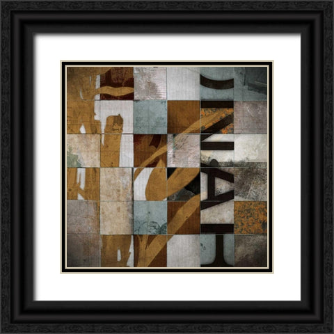Transformations Black Ornate Wood Framed Art Print with Double Matting by NOAH