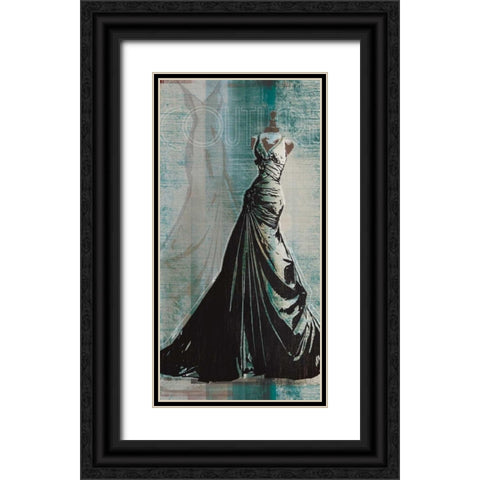 Tonight I Black Ornate Wood Framed Art Print with Double Matting by Venter, Tandi