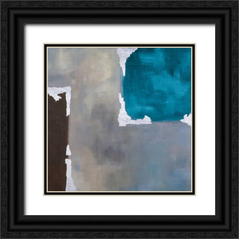 Spa Accent I Black Ornate Wood Framed Art Print with Double Matting by Maitland, Laurie