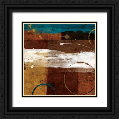 Veritas Black Ornate Wood Framed Art Print with Double Matting by Mallett, Keith