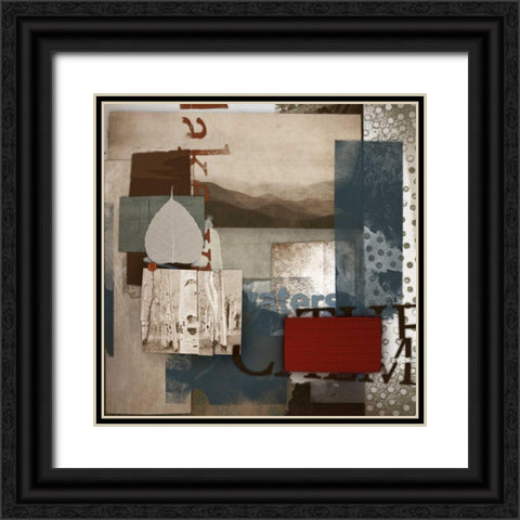 Reverie I Black Ornate Wood Framed Art Print with Double Matting by NOAH