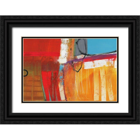 Something To Remember I Black Ornate Wood Framed Art Print with Double Matting by Barnes, Natasha
