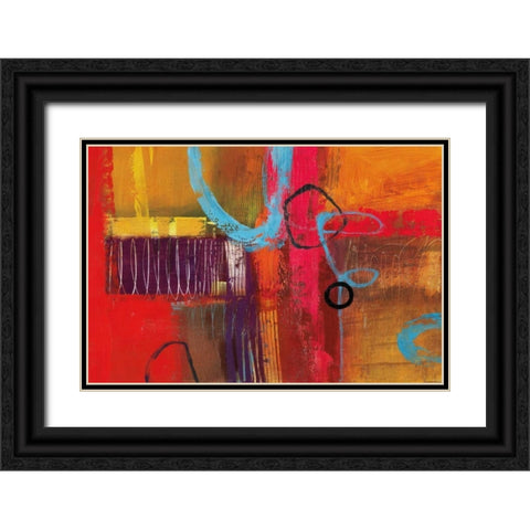Something To Remember II Black Ornate Wood Framed Art Print with Double Matting by Barnes, Natasha