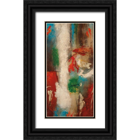 Cubone I Black Ornate Wood Framed Art Print with Double Matting by Villarreal Santos, Nancy