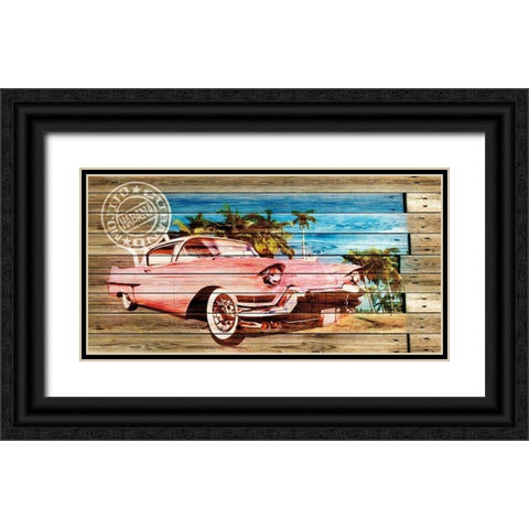 Mojito Cubano Black Ornate Wood Framed Art Print with Double Matting by Sola, Bresso