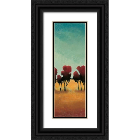 A New Day II Black Ornate Wood Framed Art Print with Double Matting by Emet, Angelina
