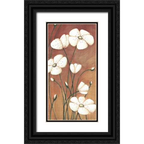Shimmer I Black Ornate Wood Framed Art Print with Double Matting by Codo, Ella