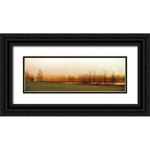 Wait for Winter Black Ornate Wood Framed Art Print with Double Matting by Filler, Rick