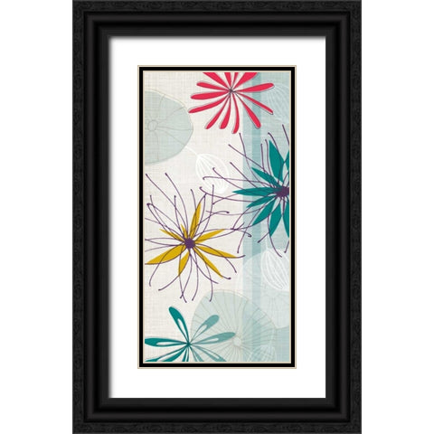 Energy I Black Ornate Wood Framed Art Print with Double Matting by Venter, Tandi