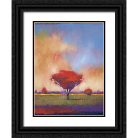 Where Ever You Go Black Ornate Wood Framed Art Print with Double Matting by Anderson, Paul