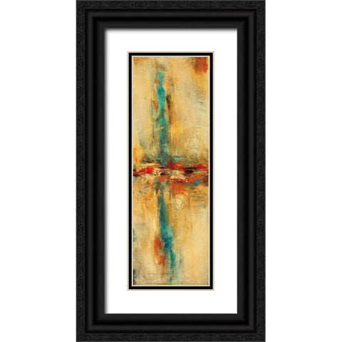 Equilibrio II Black Ornate Wood Framed Art Print with Double Matting by Villarreal Santos, Nancy