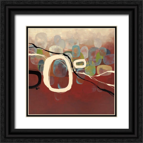 Autumn Retrospective Black Ornate Wood Framed Art Print with Double Matting by Maitland, Laurie