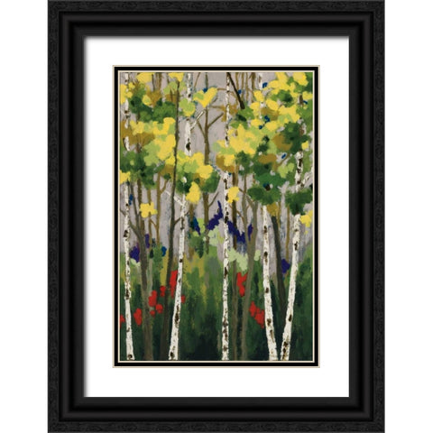 Whispering  Black Ornate Wood Framed Art Print with Double Matting by Vindedzis, Rita