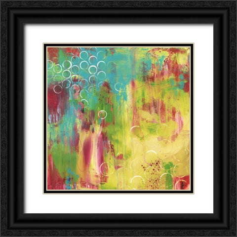 Begin Again Black Ornate Wood Framed Art Print with Double Matting by Hawkins, Julie