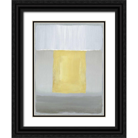 Half Light II Black Ornate Wood Framed Art Print with Double Matting by Gold, Caroline