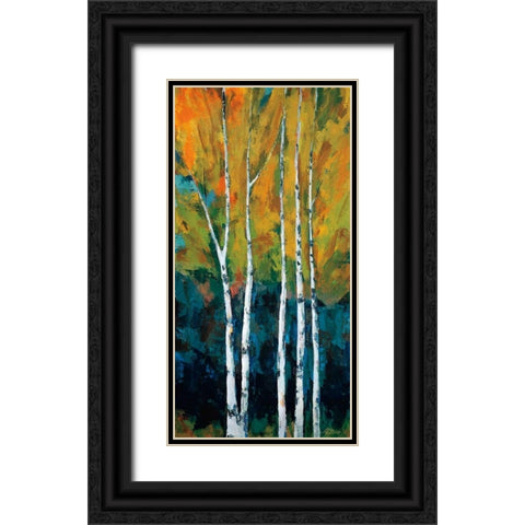 Preface Black Ornate Wood Framed Art Print with Double Matting by Colbert, Peter