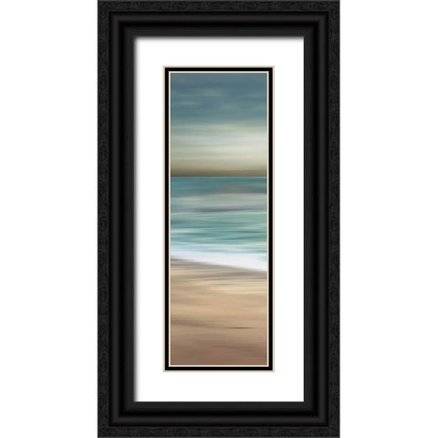Ocean Calm I Black Ornate Wood Framed Art Print with Double Matting by Venter, Tandi