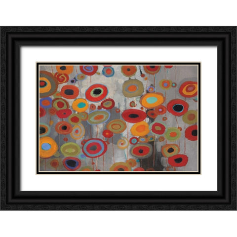 Opening Black Ornate Wood Framed Art Print with Double Matting by Li-Leger, Don