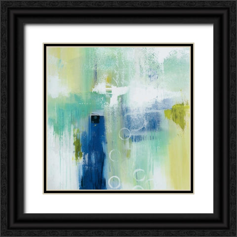 Swept Off My Feet I Black Ornate Wood Framed Art Print with Double Matting by Hawkins, Julie