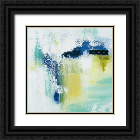 Swept Off My Feet II Black Ornate Wood Framed Art Print with Double Matting by Hawkins, Julie