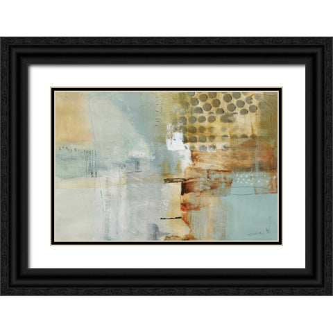 A Million Times Apart Black Ornate Wood Framed Art Print with Double Matting by Barnes, Natasha