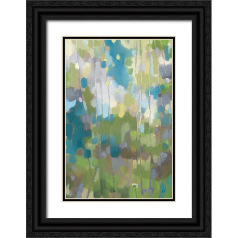 Wistful Black Ornate Wood Framed Art Print with Double Matting by Weber, Jennifer