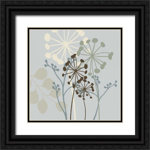 Sky Dance II Black Ornate Wood Framed Art Print with Double Matting by Venter, Tandi