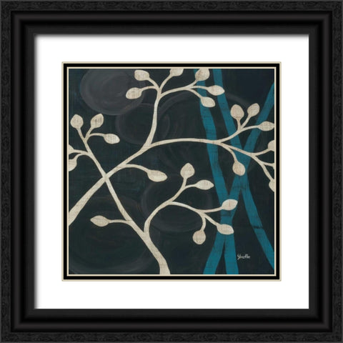 Spring Buds I Black Ornate Wood Framed Art Print with Double Matting by St. Amant, Yvette