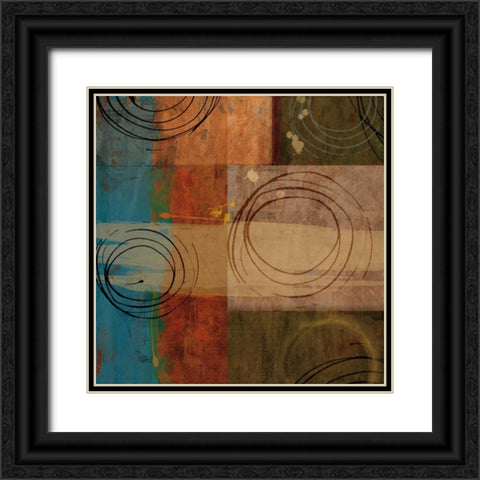 Corona Black Ornate Wood Framed Art Print with Double Matting by Mallett, Keith