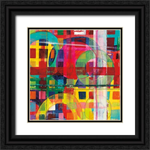 Bigger Houses Black Ornate Wood Framed Art Print with Double Matting by Vida, Dante