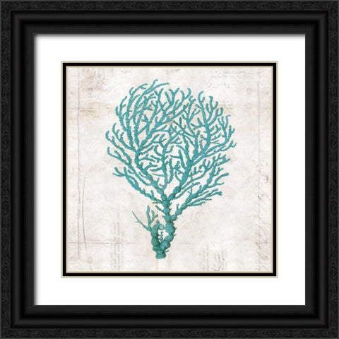 Under the Sea I Black Ornate Wood Framed Art Print with Double Matting by Berg, Sabine