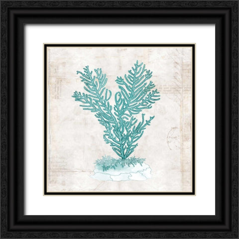 Under the Sea II Black Ornate Wood Framed Art Print with Double Matting by Berg, Sabine