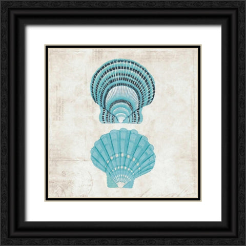 Under the Sea III Black Ornate Wood Framed Art Print with Double Matting by Berg, Sabine