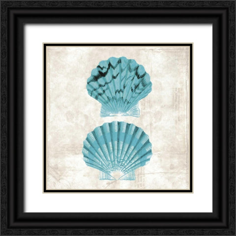 Under the Sea IV Black Ornate Wood Framed Art Print with Double Matting by Berg, Sabine