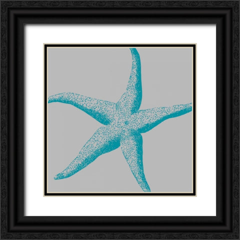 Sea Stars II Black Ornate Wood Framed Art Print with Double Matting by Berg, Sabine