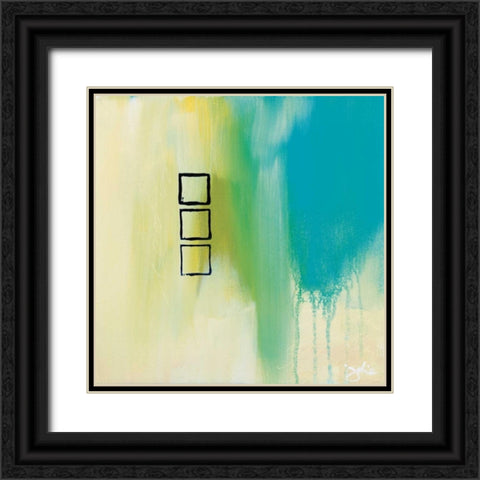 No One Black Ornate Wood Framed Art Print with Double Matting by Hawkins, Julie