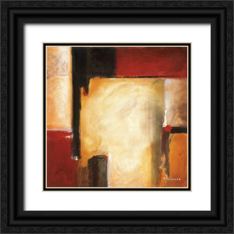 West Black Ornate Wood Framed Art Print with Double Matting by Li-Leger, Noah
